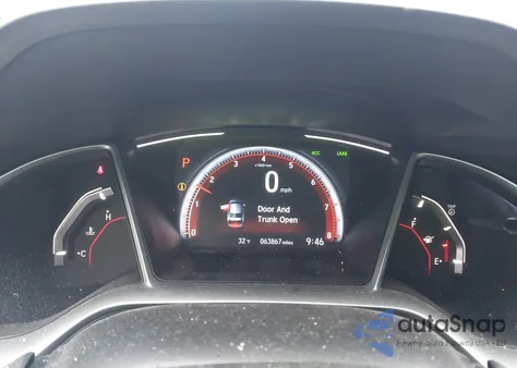 2019 Honda Civic Sport z USA, uszkodzony, nr VIN 2HGFC2F8XKH542071